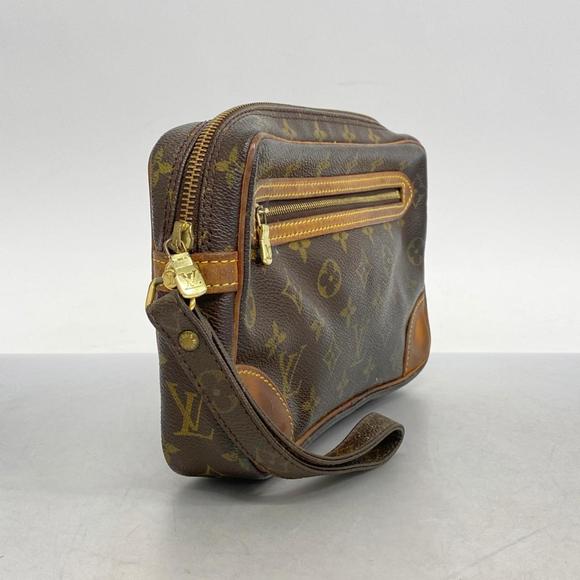 Louis Vuitton Clutch Bag Monogram Marly Dragonne GM M51825 Brown Men's Women's - Picture 2 of 13